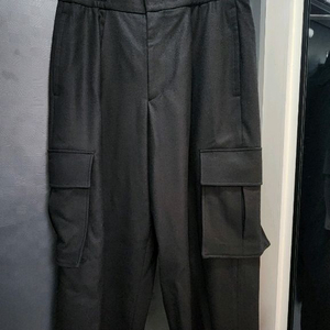 준지 블랙 카고 모 바지 44 (30~31) 사이즈