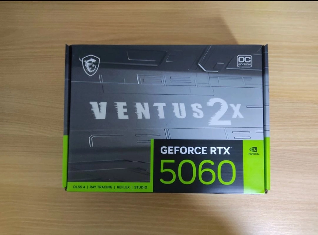 MSI RTX 5060 VENTUS 2X 8G 이미지