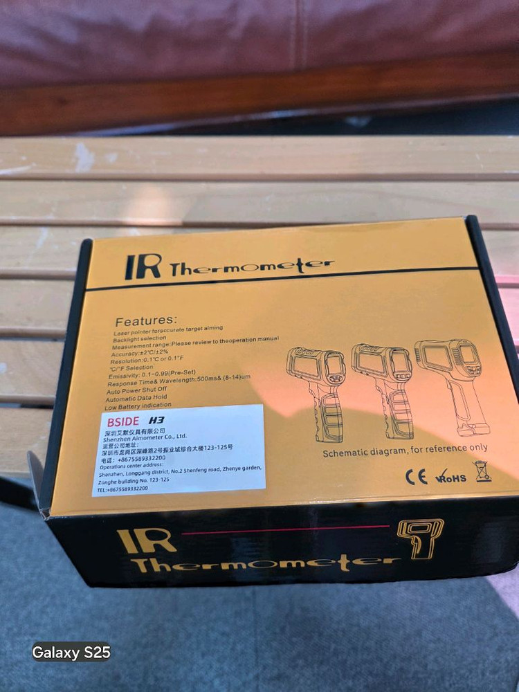 IR 테니스 라켓 온도계--4