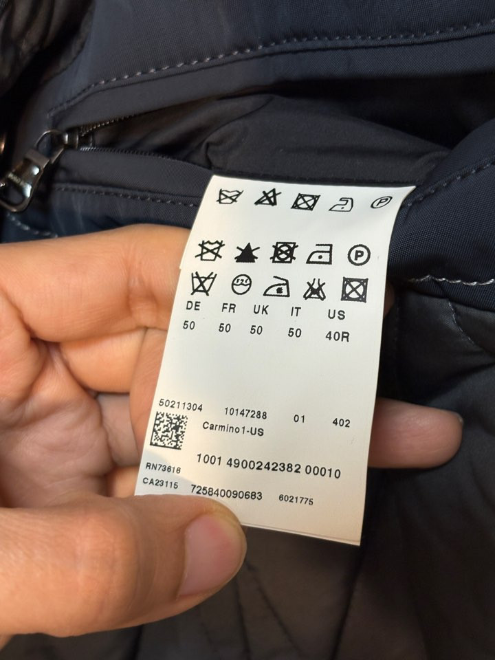 휴고보스 테크니컬 패딩 블레이저 자켓--8