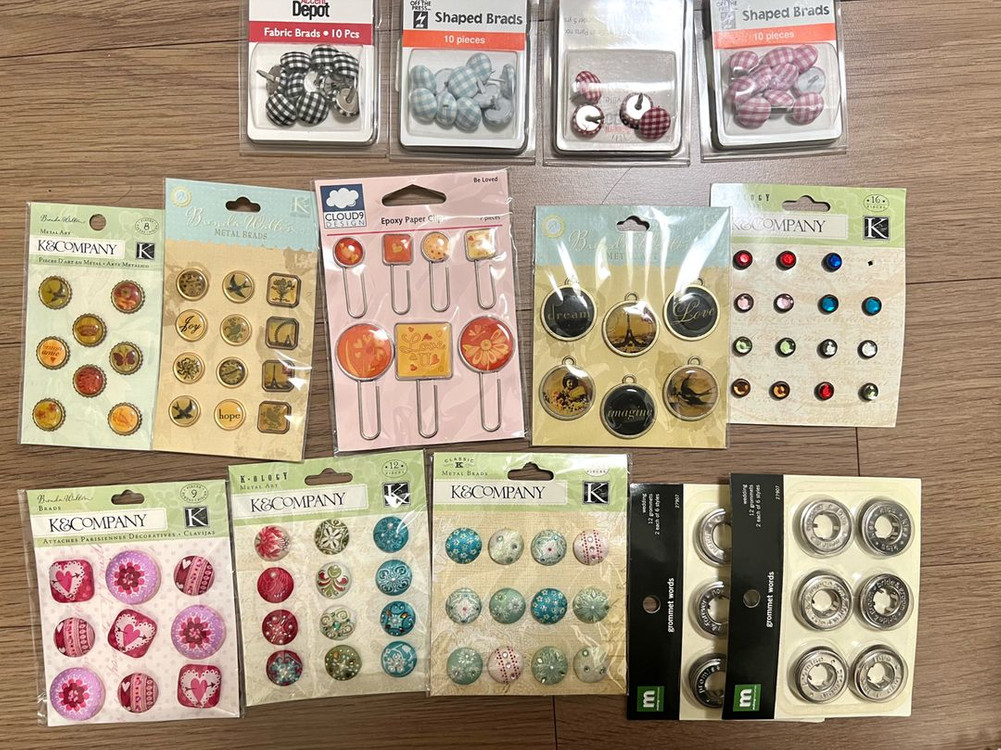 스탬프아트 장식용 브레이드 세트--1