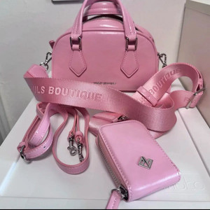 폴스부띠끄 크로스백 슈비백 핑크 이미지