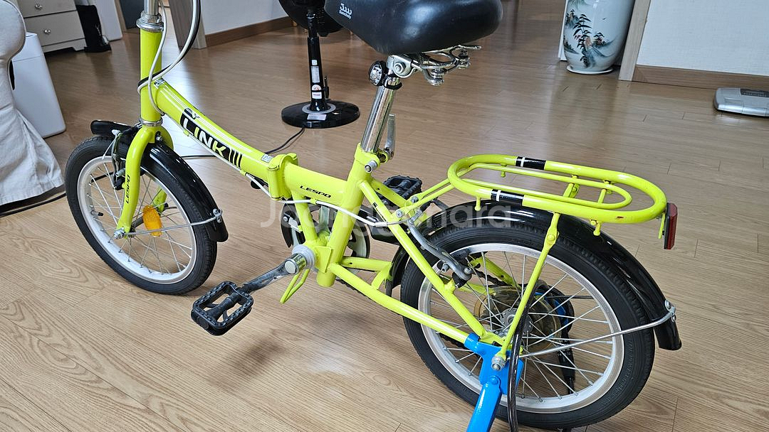 삼천리 레스포(LESPO) 링크(LINK) 접이식 자전거 - 초등학생용, 헬멧 및 보호장구 포함--3
