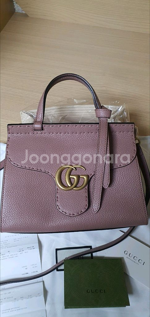 (미사용)구찌 크로스백/탑핸들 미니백 새상품급 정품(영수증O)프라다루이비통디올고야드샤넬셀린느보테가발렌시아가생로랑가방--1