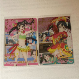 러브라이브 니코 금박 웨하스카드