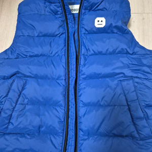 남아 알로봇110 패딩조끼. 유니클로 110 바지