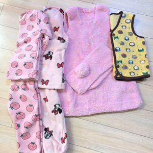 여아 수면잠옷셋트&원피스,조끼일괄