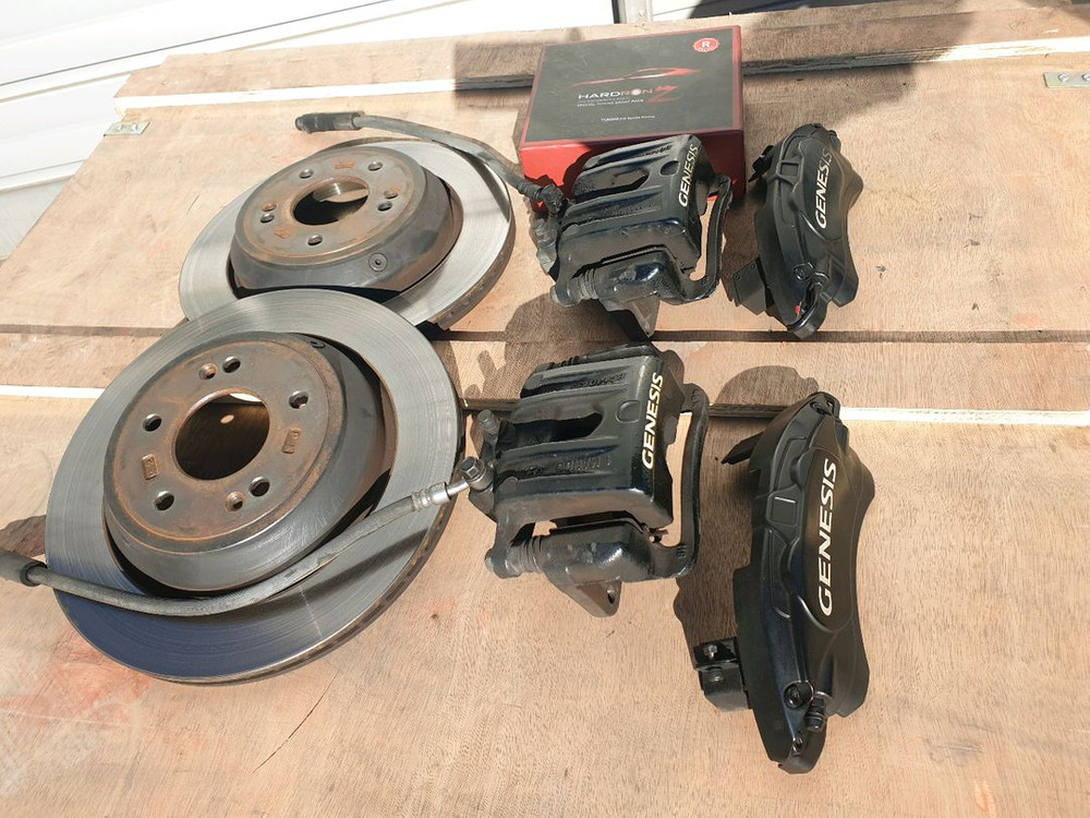 에쿠스 k9 제네시스 브레이크 이미지