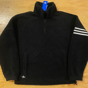 아디다스 하프 집업 뽀글이 후리스