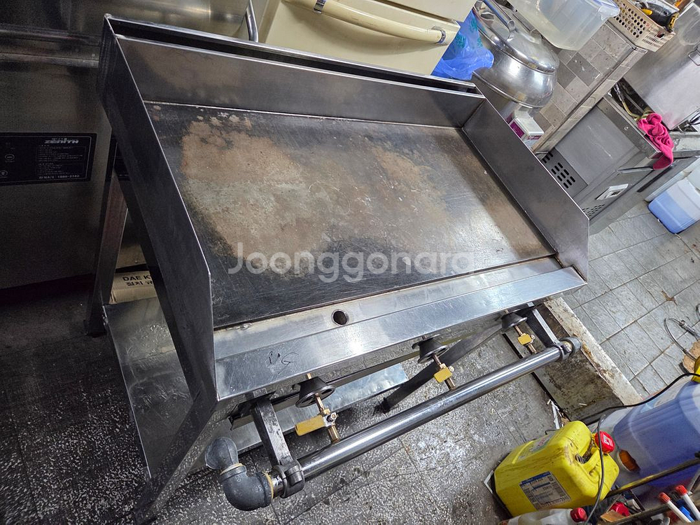 업소용 그리들 900 가스렌지 철판구이 도시가스용--1