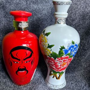 중국 삼국지 관우 서봉주 술병 공병 빈병 장식품 팝니다