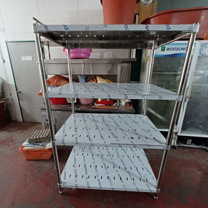 다단식 스텐 선반 업소용