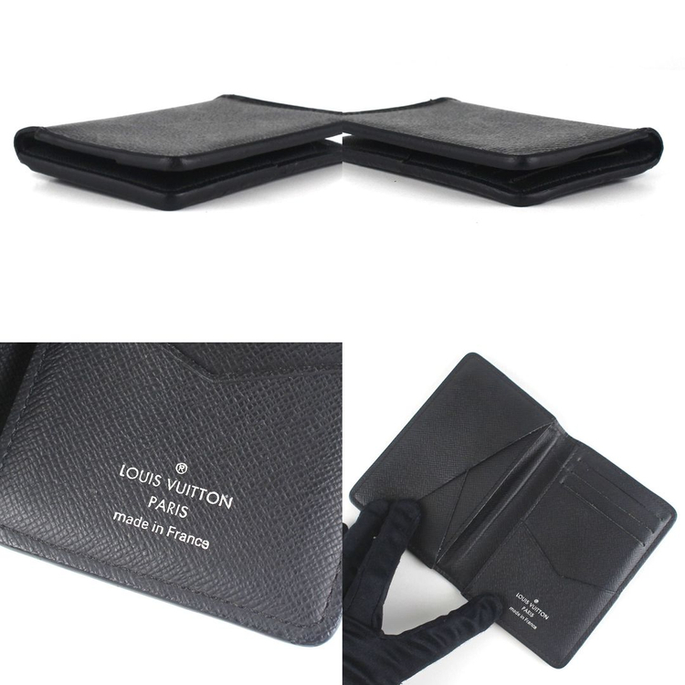 [중고명품다올] 루이비통 포켓 오거나이저 카드지갑 모노그램 이클립스 M61696 이미지