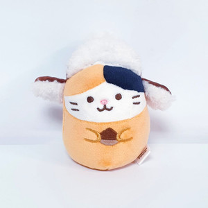 손난로 군밤 고양이 인형 모찌타운 양털모자 겨울 이미지