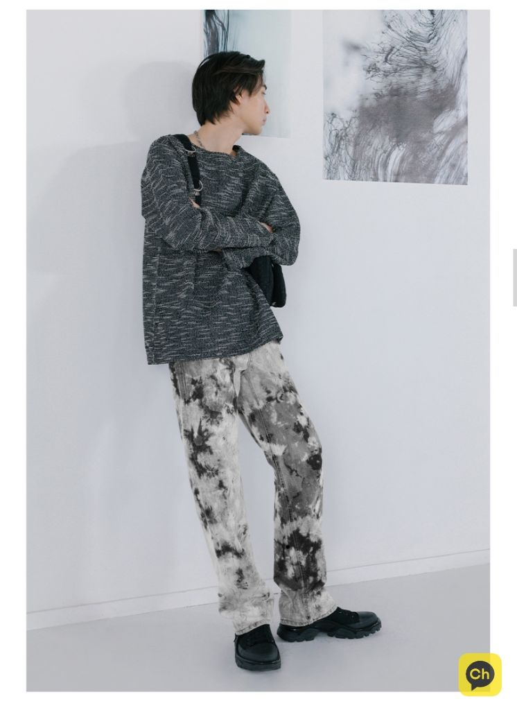 페이탈리즘(FATALISM) 0326 타이데님 블랙 이미지