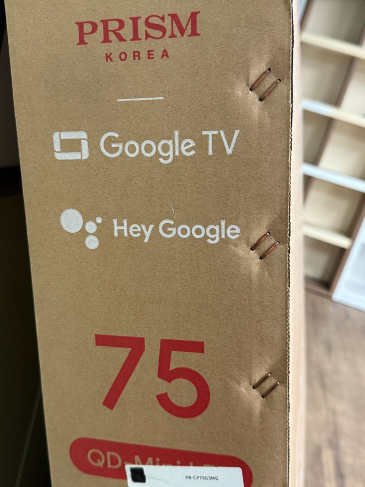 [새상품] 프리즘코리아 4K UHD QD Mini LED TV 티비 75인치(191cm)--8