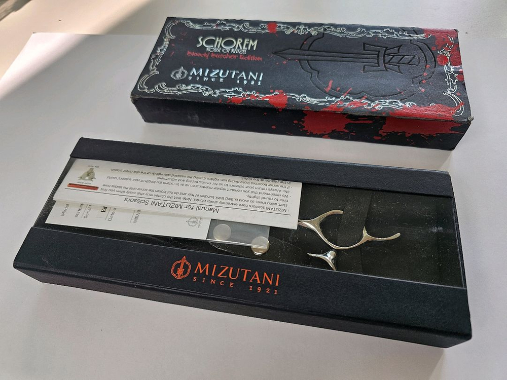 SCHOREM MASTER 미쯔다니 틴닝가위 새제품. 반값 특가 판매. 강남직거래가능해요.--5
