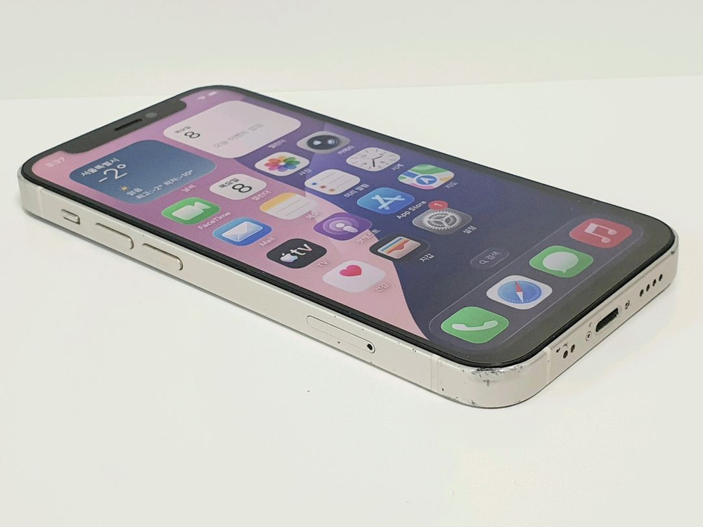 아이폰12미니 64g 팝니다 (유심인식불가)--2