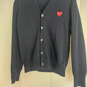 꼼데가르송 네이비 가디건