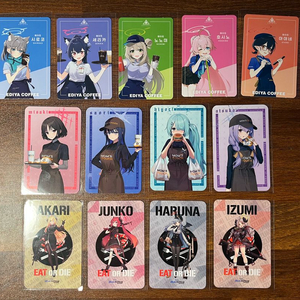 블루아카이브 콜라보 포토카드 세트 이미지