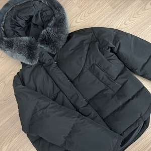 상태최상 지컷 풍성한 사가폭스퍼 구스다운패딩 여 55,66