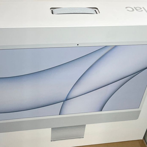 아이맥 실버 24인치 M1 램 16GB / 용량 512기가 S급 풀박스 판매 (최고급형)