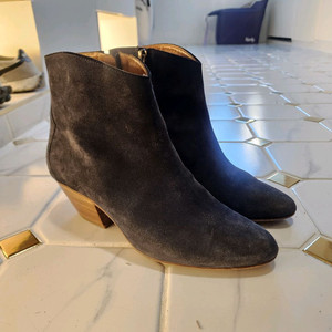 (235~240)이자벨마랑 스웨이드 앵클 부츠 37