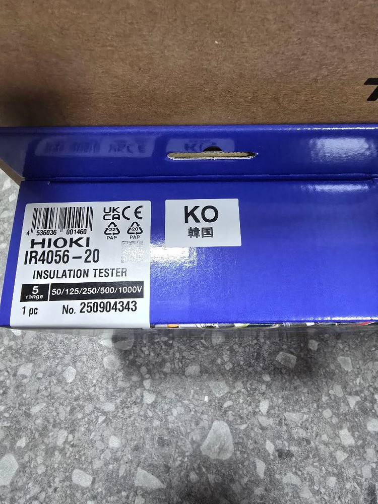 히오키 절연저항계 IR4056 20 이미지