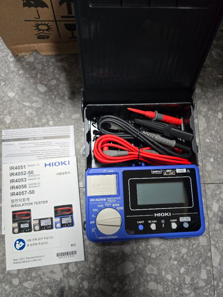 히오키 절연저항계 IR4056 20 이미지