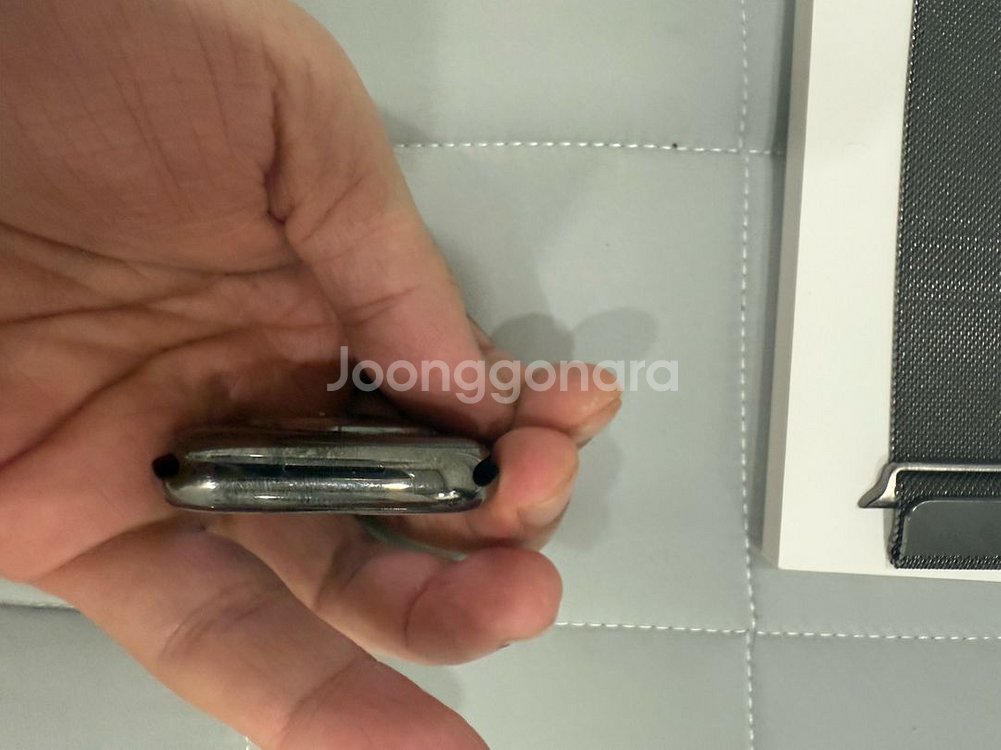 애플워치 9 스테인리스 그래파이트 45mm--4