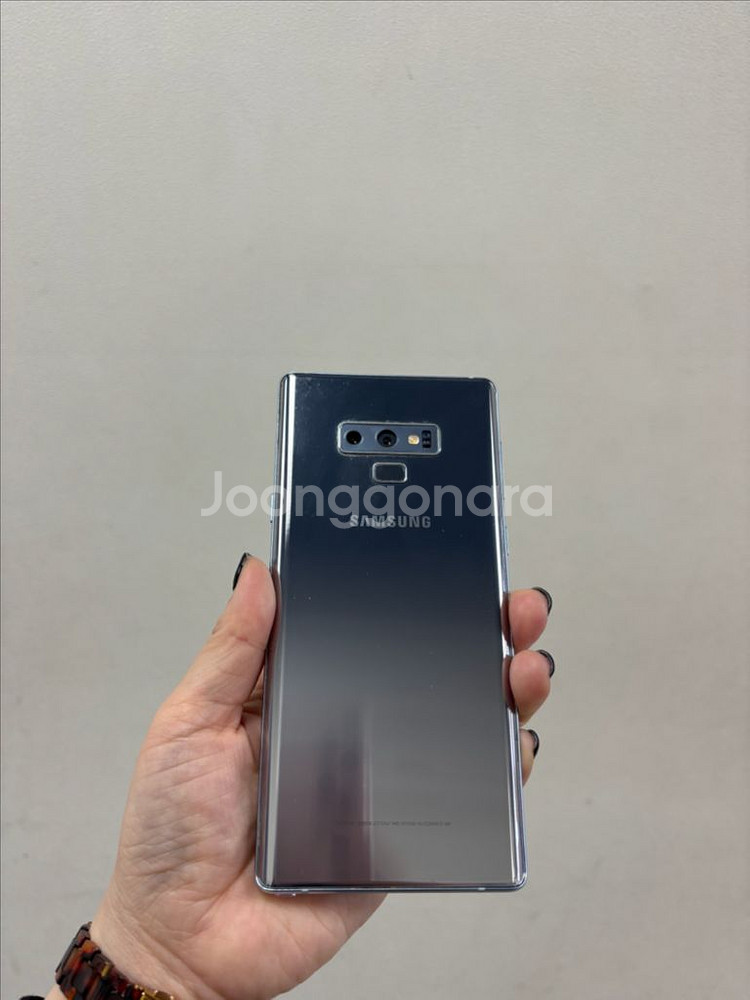(부산중고폰) 갤럭시노트9 실버 128기가 공기계 판매해요--1