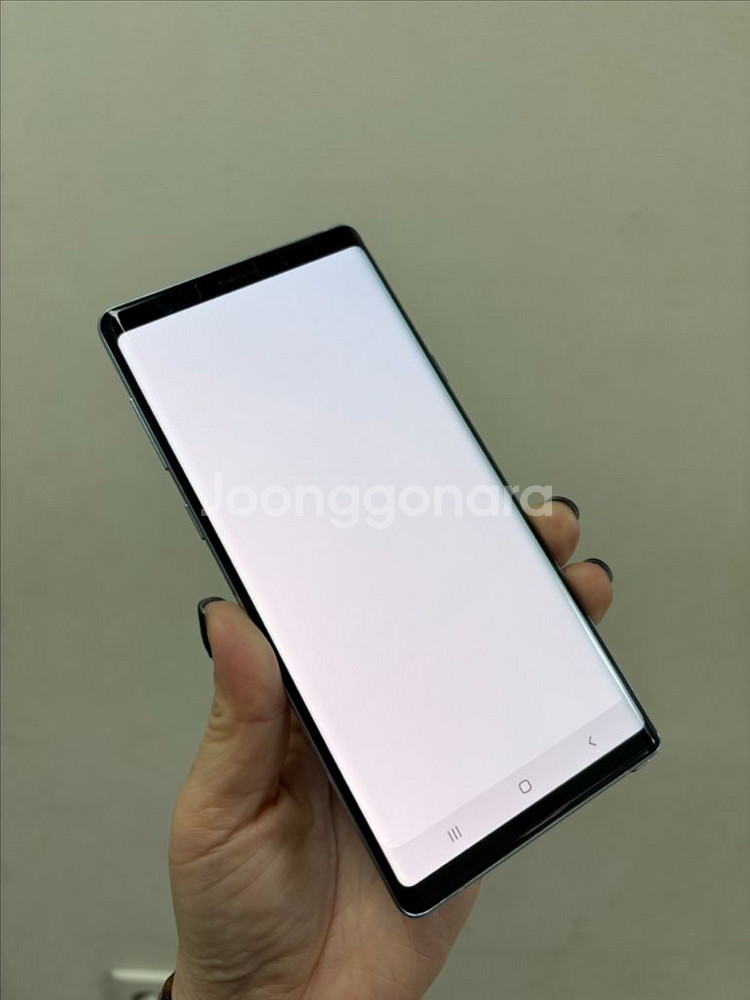 (부산중고폰) 갤럭시노트9 실버 128기가 공기계 판매해요--6