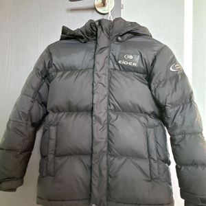 아이더 후드 패딩 블랙 130사이즈