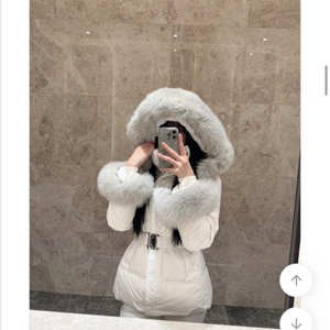 수입의류 폭스 벨트 패딩 s