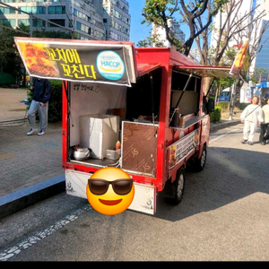 닭꼬치 타코야끼 장비 푸드트럭 판매 이미지