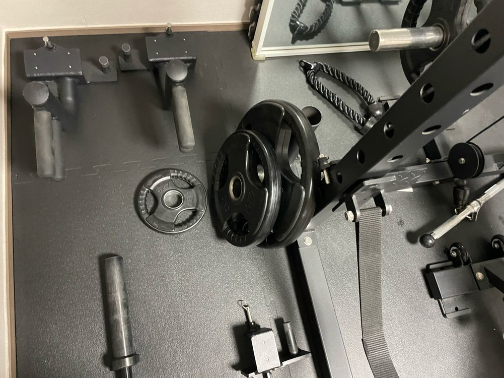 홈짐세트 (파워랙, 덤벨) 이미지