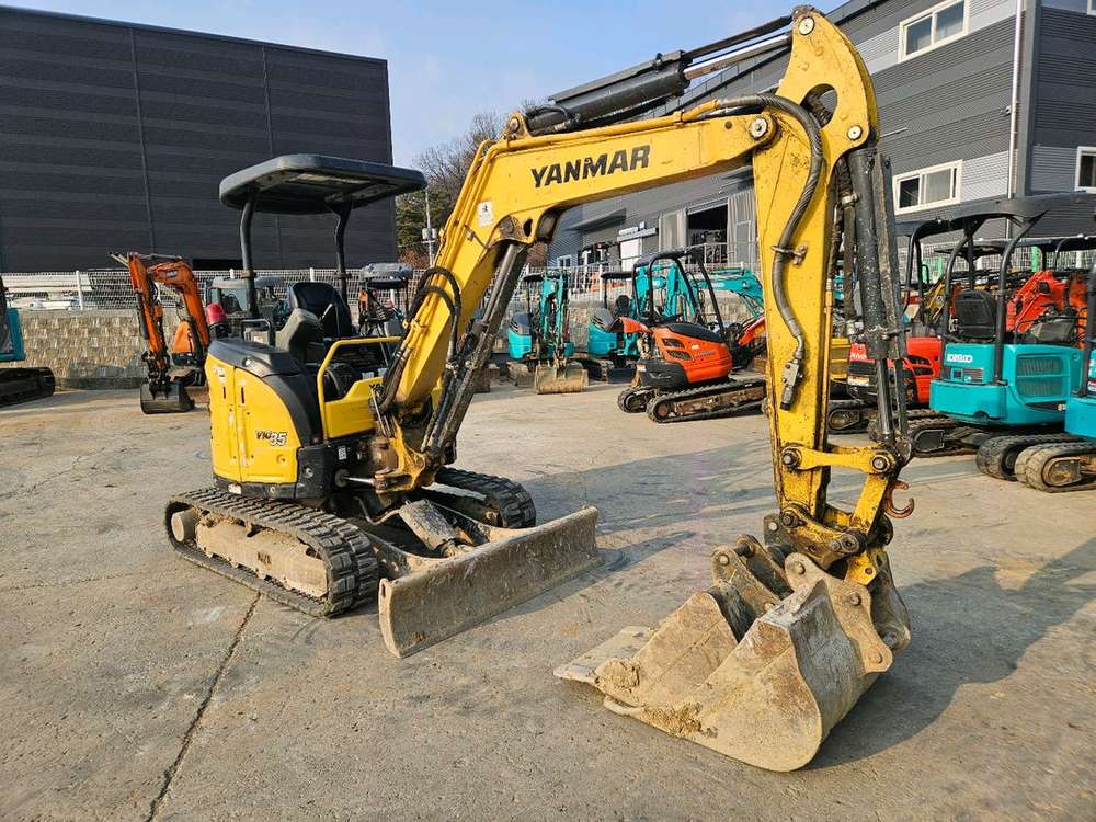 중고 굴삭기 미니 포크레인 VIO35 버켓3종 20년식--5