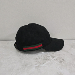 구찌 볼캡 모자 블랙 L사이즈 판매