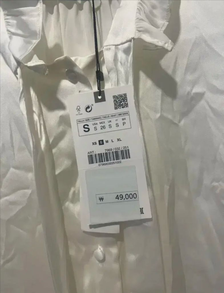 자라 블라우스 s--2