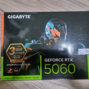 기가바이트 RTX 5060 윈포스 맥스 OC 그래픽카드