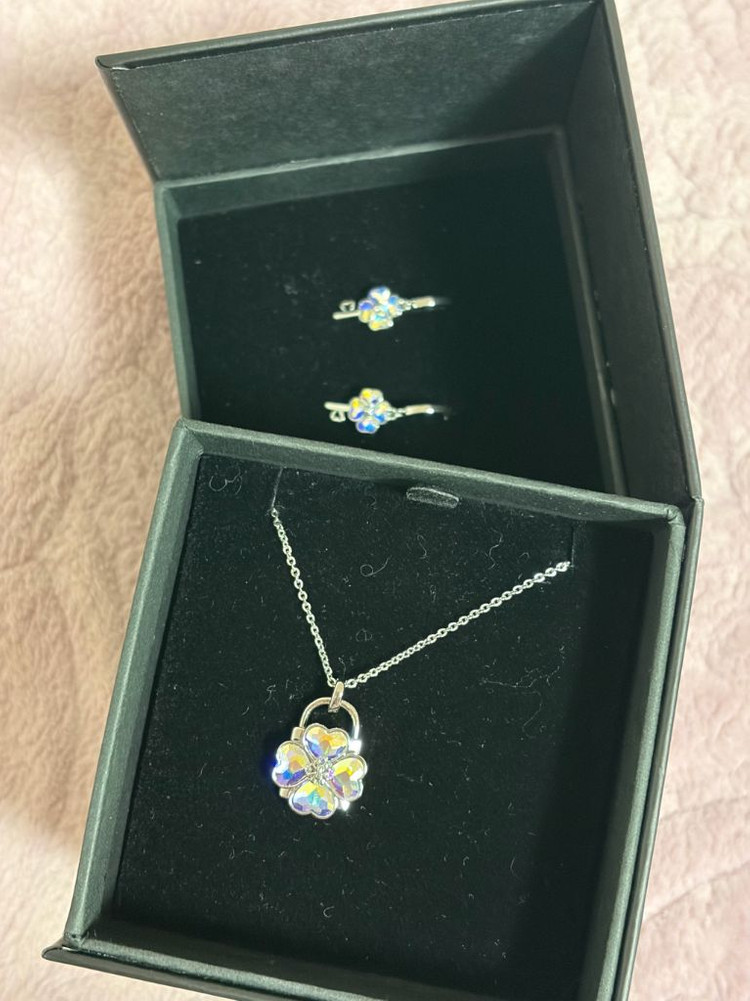 스와로브스키 캐릭캐릭체인지 험프티록 덤프티키 목걸이 귀걸이 와디즈 캐캐체 캐릭캐릭 체인지 키링 쥬얼리 드림샵 팝업--5