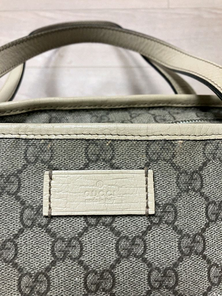 정품/구찌 GG 캔버스 토트백 이미지
