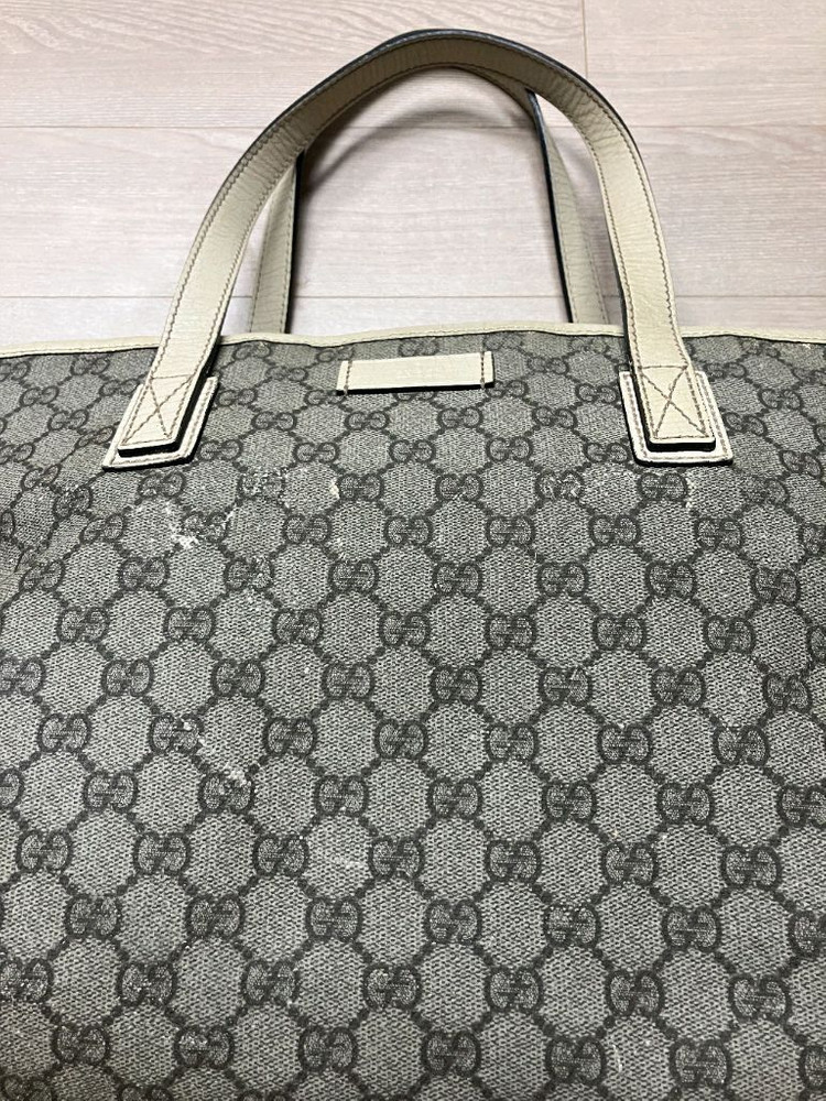 정품/구찌 GG 캔버스 토트백 이미지