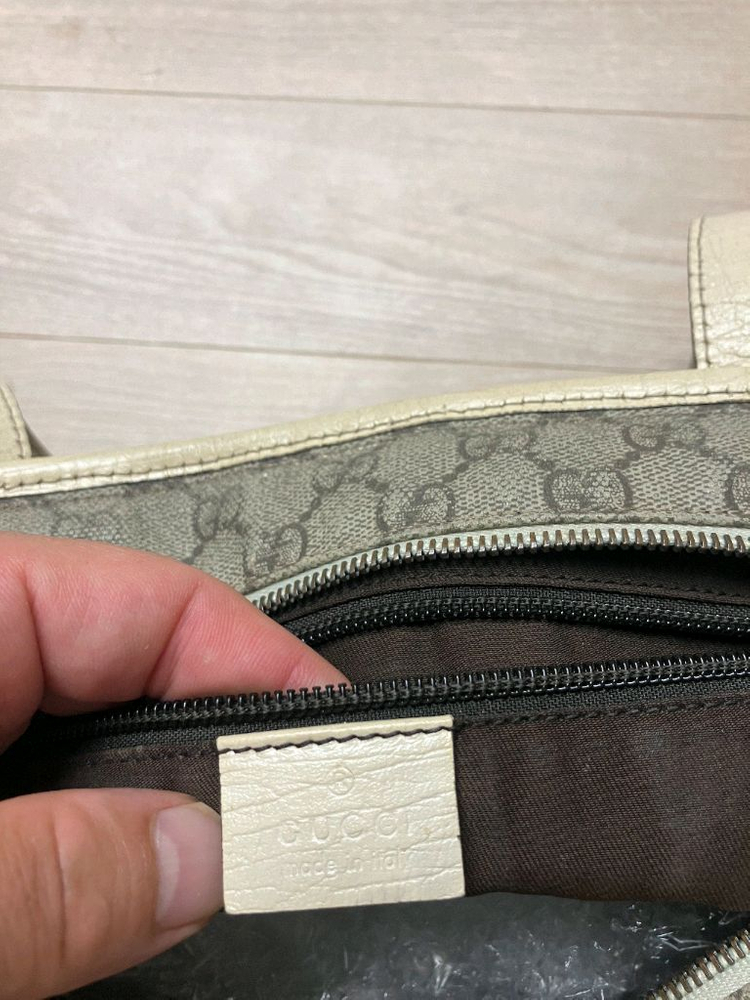 정품/구찌 GG 캔버스 토트백 이미지