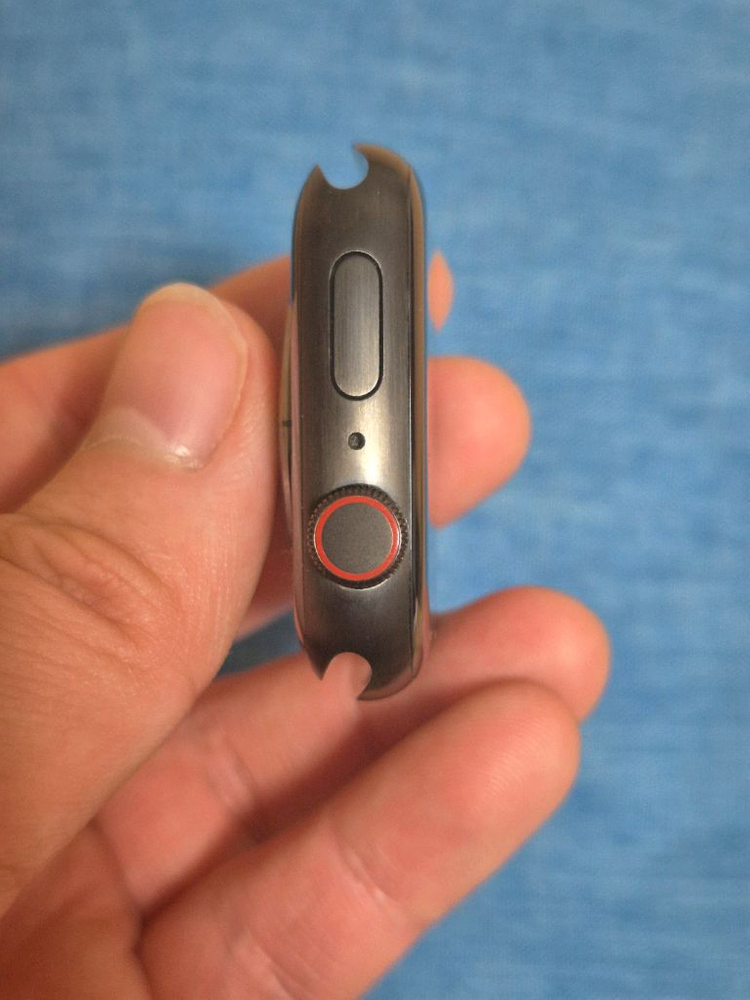 애플워치 7 티타늄 45mm 블랙 이미지