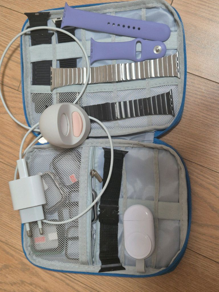 애플워치 7 티타늄 45mm 블랙 이미지