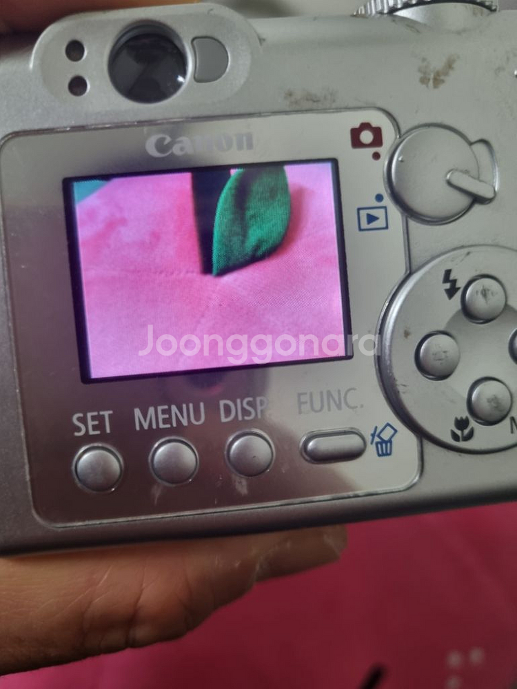 캐논 파워샷 a70 빈티지 디카 레트로 카메라--5