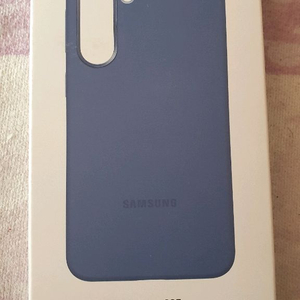 갤럭시s25 정품 실리콘케이스(블루) 미개봉 팝니다