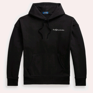 [미사용] 폴로 랄프로렌 릴렉스드 핏 로고 후리스 후드 티