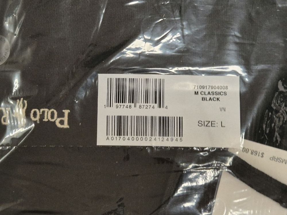 [미사용] 폴로 랄프로렌 릴렉스드 핏 로고 후리스 후드 티--9